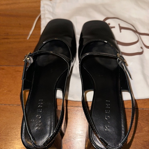 M. Gemi, 'The Agnese,' square toe sling back, Size 8 - Picture 5 of 9